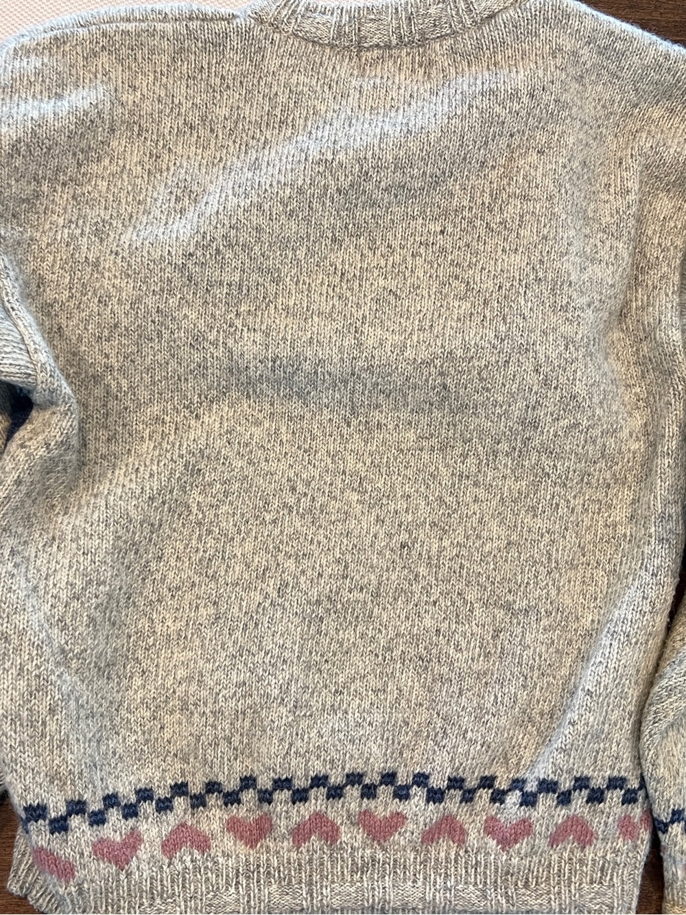 Vintage Woolrich Sheep Bunny Folk Art Wool Sweater Cottagecore Grandma - Picture 9 of 9